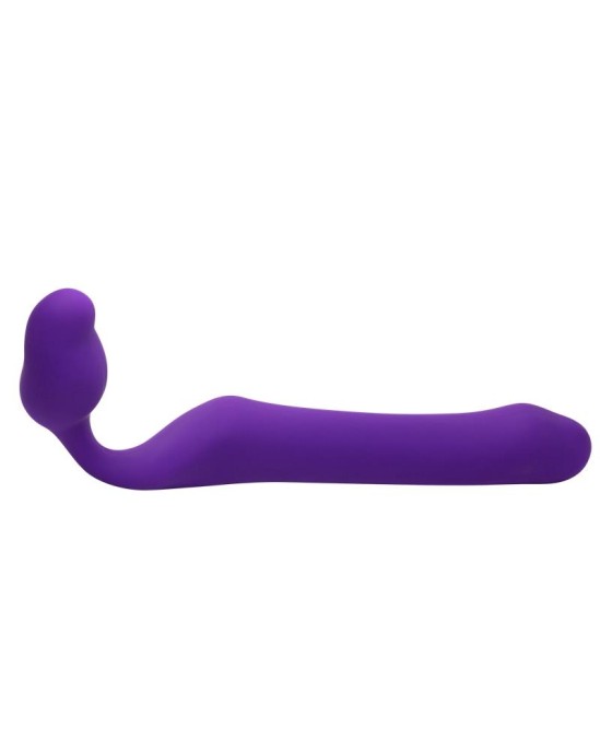 Adrien Lastic Queens L Strapless Strap-On Dildo Size L Silicone Dark Purple