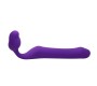 Adrien Lastic Queens L Strapless Strap-On Dildo Size L Silicone Dark Purple