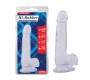 Chisa Dildo Hi-Rubber 7.7 Clear