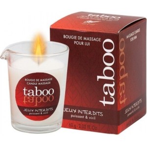 RUF TABU SVEČU MASĀŽAS VĪRIEŠI JEUX INTERDITS SMARŽO ķērpjus