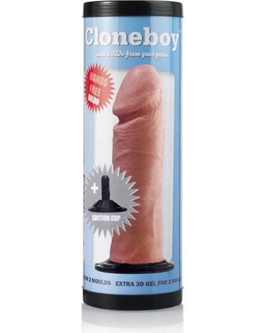 Cloneboy Dildo ar piesūcekni Rozā