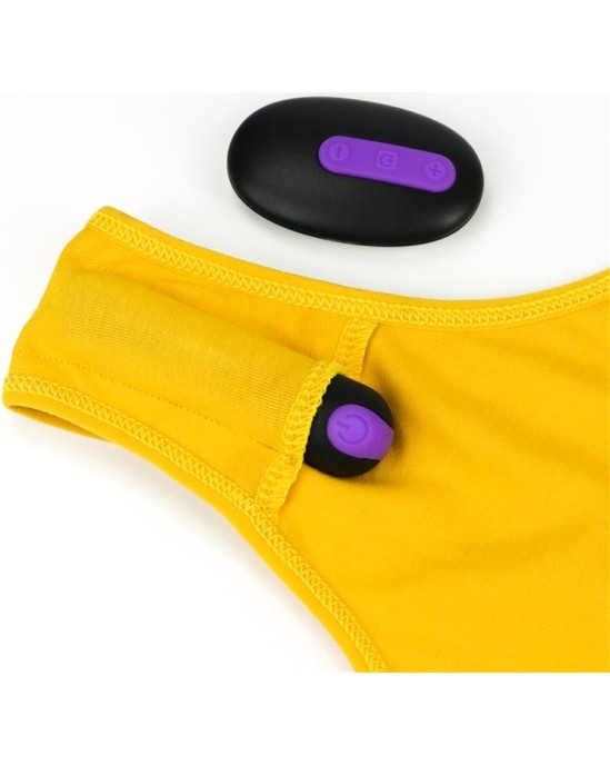 Lovetoy Open Panties with Vibrating Bullet and Remote Control Size M