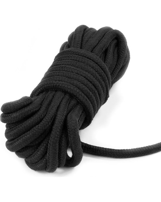 Lovetoy Rope Bondage Soft Black