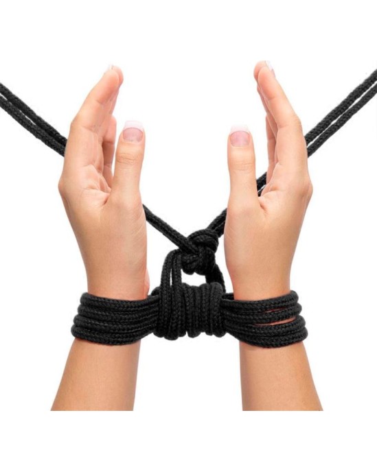 Lovetoy Rope Bondage Soft Black