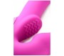 Strap U Evoke Vibrating Strapless Strap-On Pink