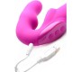 Strap U Evoke Vibrating Strapless Strap-On Pink