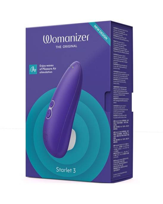 Womanizer STARLET 3 КЛИТОРАЛЬНЫЙ СТИМУЛЯТОР ИНДИГО