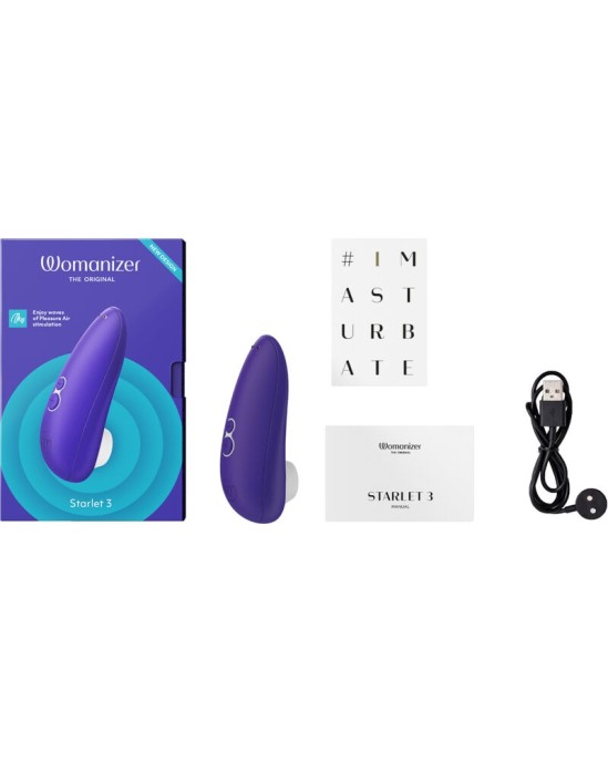 Womanizer STARLET 3 КЛИТОРАЛЬНЫЙ СТИМУЛЯТОР ИНДИГО