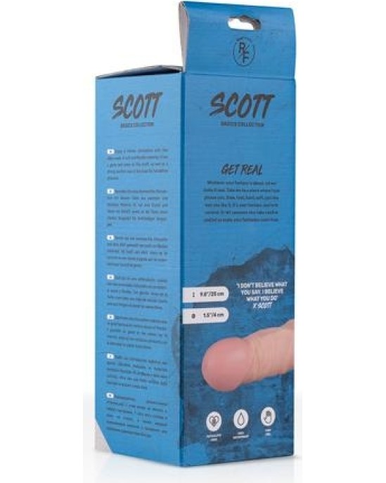 Real Fantasy Scott Realistic Dildo 25 cm