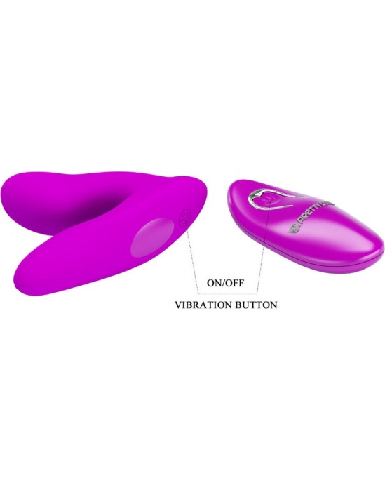 Pretty Love C-Type PRETTY LOVE - MELVIN CLITORIS MASSAGER WITH REMOTE CONTROL