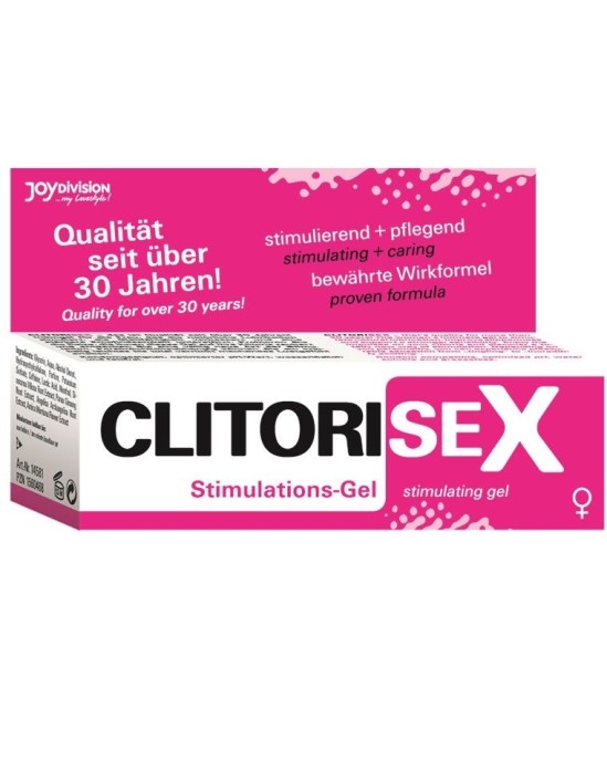 Joydivision Eropharm JOYDIVION EROPHARM - CLITORISEX STIMULĒJOŠAIS GELS 25 ML