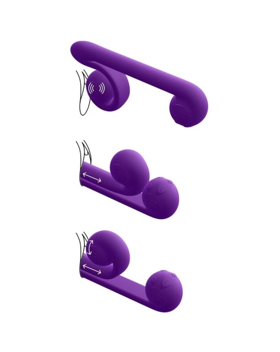 Snail Vibe MULTIACTION VIBRATOR PURPLE