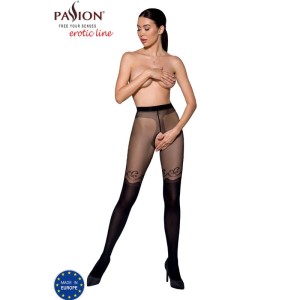 Passion Woman Garter & Stock PASSION — TIOPEN 012 STOCKING BLACK 1/2 (20/40 DEN)