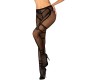 Obsessive Garter & Stockings OBSESSĪVS - S123 ZEĶbikses S/M/L