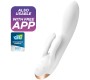 Satisfyer Connect APMIERINĀTĀJS — DOUBLE FLEX VIBRATOR APP WHITE