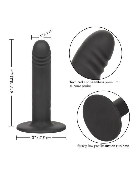 California Exotics CALEX BOUNDLESS DILDO 15.25 CM HARNESS COMPATIBLE