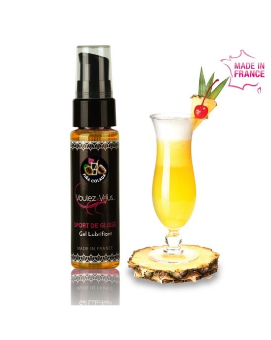 Voulez-Vous... VOULEZ-VOUS LUBRIKANTS UZ ŪDENS BĀZES - PIÑA COLADA - 35 ml