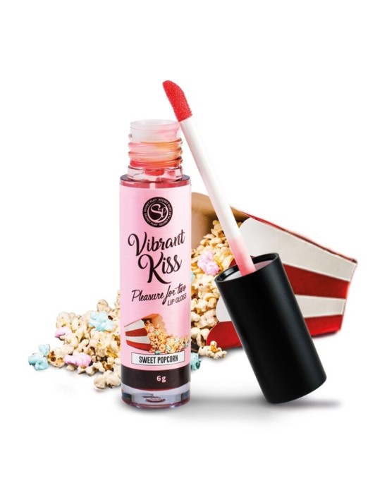 Secretplay Cosmetic SECRETPLAY - LIP GLOSS VIBRANT KISS SWEET POPCORN