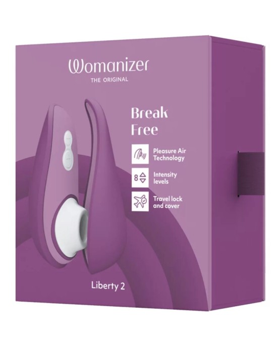 Womanizer LIBERTY 2 СТИМУЛЯТОР КЛИТОРА И ПРИСОСКА ФИОЛЕТОВЫЙ