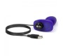 B-Vibe RIMMING PETITE REMOTE CONTROL PLUG PURPLE