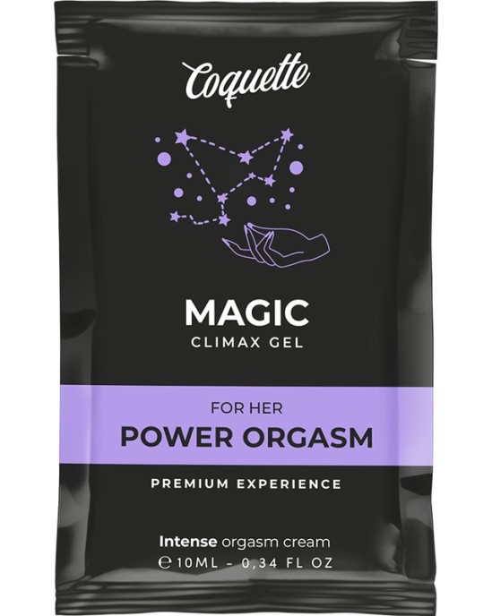 Coquette Cosmetics COQUETTE CHIC DESIRE - POCKET MAGIC CLIMAX ГЕЛЬ ДЛЯ НЕЕ ОРГАЗМА, УЛУЧШАЮЩИЙ ГЕЛЬ 10 МЛ