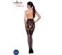 Passion Woman Garter & Stock PASSION — TIOPEN 013 MELNAS Zeķubikses 3/4 20/40 DEN