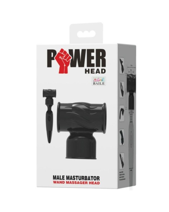 Baile Power Head BAILE - POWER HEAD INTERCHANGEABLE HEAD FOR MALE MASSAGER