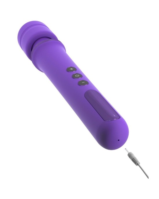 Fantasy For Her MASSAGER WAND FOR HER RECHARGEABLE & VIBRATOR 50 LEVELS VIOLET