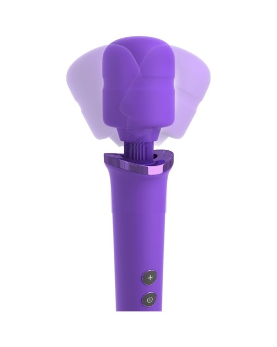 Fantasy For Her MASSAGER WAND FOR HER RECHARGEABLE & VIBRATOR 50 LEVELS VIOLET