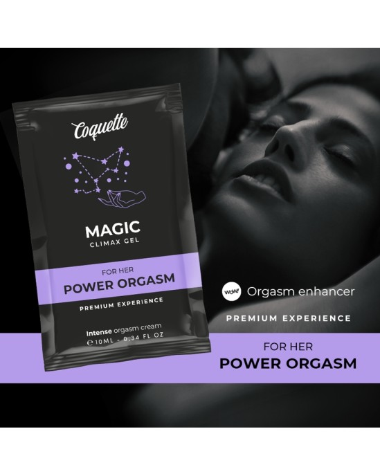 Coquette Cosmetics COQUETTE CHIC DESIRE - POCKET MAGIC CLIMAX ГЕЛЬ ДЛЯ НЕЕ ОРГАЗМА, УЛУЧШАЮЩИЙ ГЕЛЬ 10 МЛ