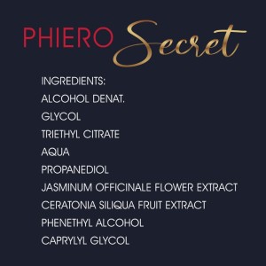 500Cosmetics 500 COSMETICS - PHIERO SECRET NATURAL ODORLESS COMBINATION FEMALE SEX HORMONES 15 ML