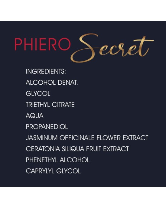 500Cosmetics 500 COSMETICS - PHIERO SECRET NATURAL ODORLESS COMBINATION FEMALE SEX HORMONES 15 ML