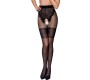 Passion Woman Garter & Stock PASSION — TIOPEN 013 MELNAS Zeķubikses 3/4 20/40 DEN