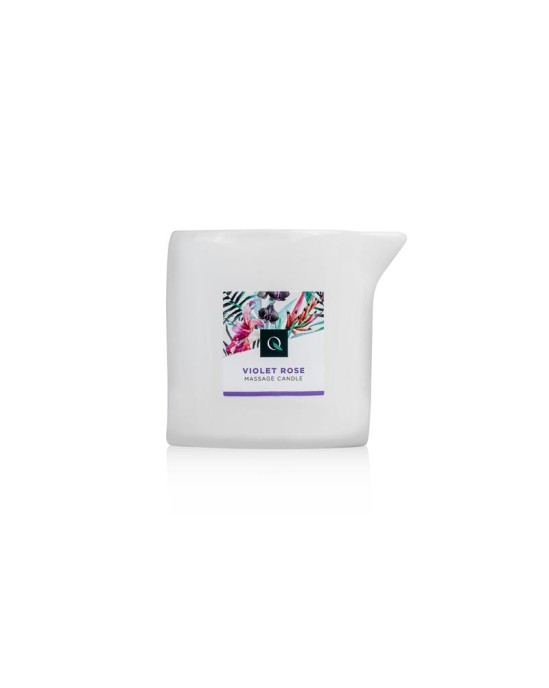 Exotiq Massage Candle Violet Rose - 200g