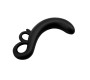 Chisa Two-Finger G-Spot Plug Silicone Black