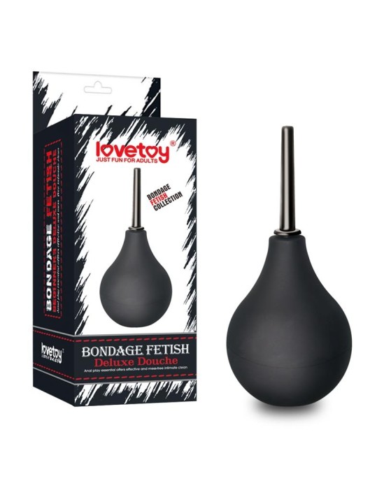 Lovetoy Deluxe Anal Douche Black