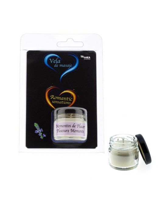 Taloka Eksotiskās masāžas svece ar Verbena aromātu 30 ml