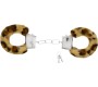 Crushious LOVE CUFFS FURRY HANDCuffs LEOPARD