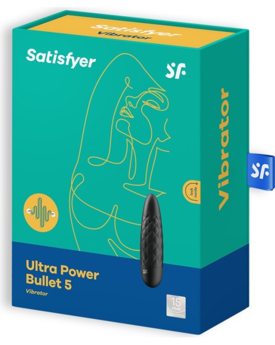 Satisfyer ULTRA POWER BULLET 5 ЧЕРНЫЙ