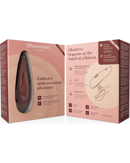 Womanizer CLASSIC 2 BORDO KLITORĀLĀS STIMULĀTORS