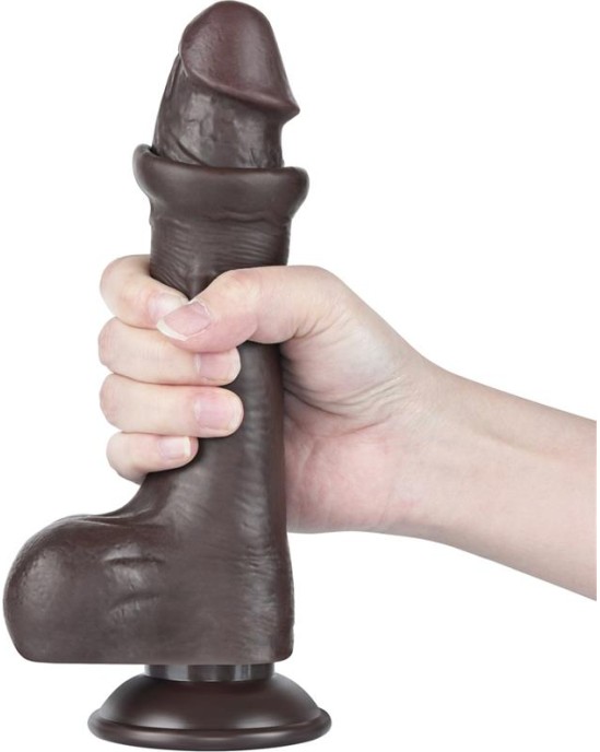 Lovetoy Bīdāmās ādas divslāņu dildo 8