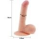 Lovetoy Dildo The Ultra Soft Dude 7.5 Flesh