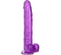 California Exotics CALEX SIZE QUEEN DILDO - PURPLE 25.5 CM