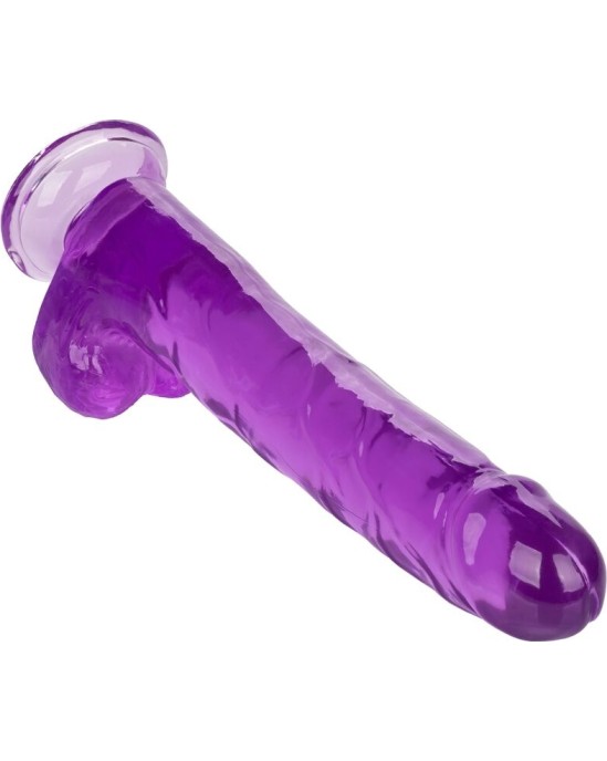 California Exotics CALEX IZMĒRS QUEEN DILDO - PURPUSA 25,5 CM