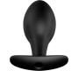 Pretty Love Bottom PRETTY LOVE ANAL PLUG ANCHOR FORM SILICONE 12 VIBRATION MODES BLACK