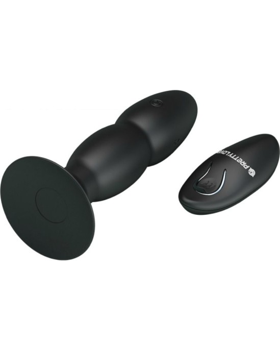 Pretty Love Bottom PRETTY LOVE — IESLĒGTS VIBRATORS UN ROTĒŠANA AR TĀLVADĪBAS PULTI