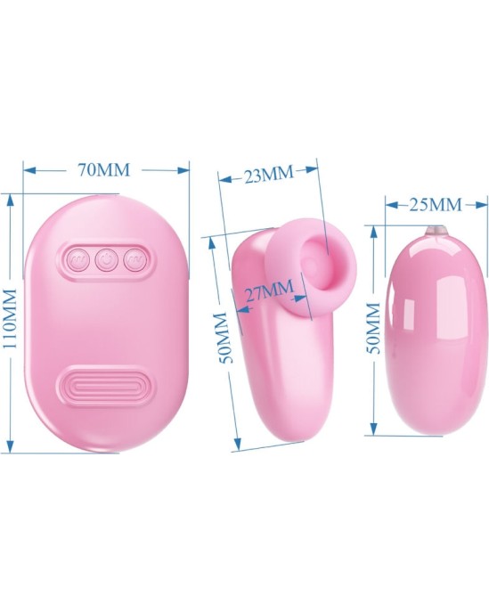 Pretty Love Smart PRETTY LOVE - MAGIC BOX VIBRATING BULLET & PINK STIMULATOR