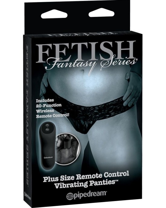 Pipedreams FETISH FANTASY LIMITED EDITION - REMOTE CONTROL VIBRATING PANTIES PLUS