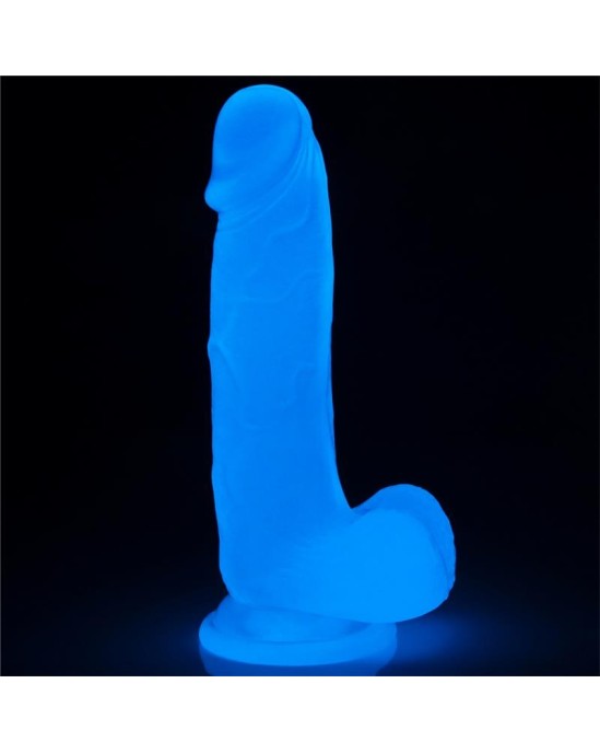 Lovetoy Dildo Lumino 7.5 Blue Light