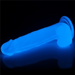 Lovetoy Dildo Lumino 7.5 Blue Light